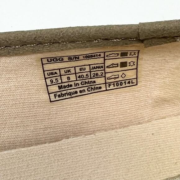 Ugg Espadrille Ballet Flat Cream Size y - Picture 8 of 8